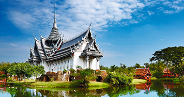 thailand holidays glittering temples shores bangkok relaxing nights tropical everything holiday perfect need timeless