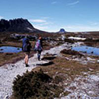 walking in Tasmania