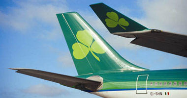 The Aer Lingus shamrock