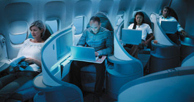 Executive First Class cabin