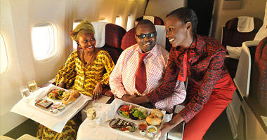 In-flight meal service