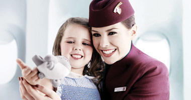 Qatar Airways will care for your little one
