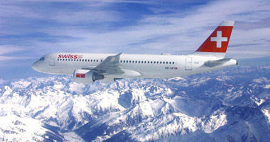Swiss International in the sky
