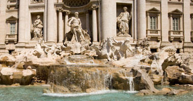Famous Trevi Fountain