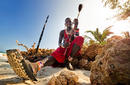 Maasai on the Beach