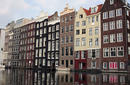 Medieval Architecture Line Amsterdam&#039;s Canals