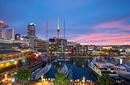 Sunset at Viaduct Harbour | © Auckland Tourism, Events and Economic Development Ltd.