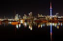 Skyline at Night, Auckland