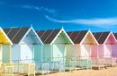 Colourful Beach Huts
