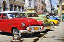 Period Cars Parked, Cuba