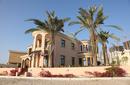 A beachside villa