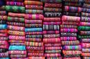 Fabric For Sale, Otavalo Markets | by Flight Centre's Miranda Griffith