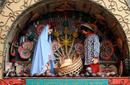 Puppets depicting the birth of Christ