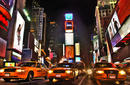 Taxis on Times Square