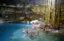 Ik-kil "Sacred Blue" Cenote, Mexico