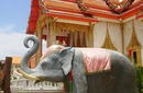 Elephant Statue, Wat Chalong