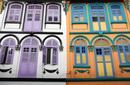Colourful Shutters, Chinatown