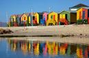 Victorian Bathing Huts, Muizenberg Beach, Cape Town