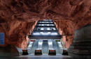 A Stockholm metro station