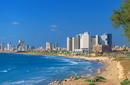 The coastline of Tel Aviv