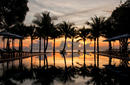 Resort Pool at Night