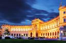Hofburg Palace at night